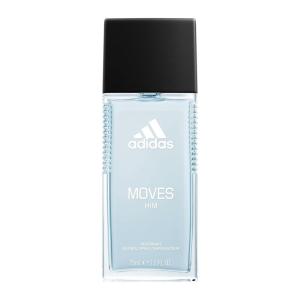 imageadidas Moves for Him Giftset1 fl oz EDT  25 fl oz Body Fragrance Notes of Green Apple Cedarwood Musk Mens Fragrance Long Lasting Sporty Fragrance Travel SizeMoves Him Body Fragrance