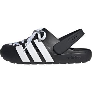 imageadidas Unisex Adult Adilette Clog 20 ClogsLacesCore BlackWhiteCore Black