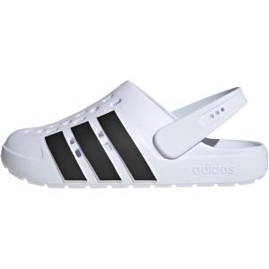 imageadidas Unisex Adult Adilette Clog 20 ClogsWhiteBlackWhite