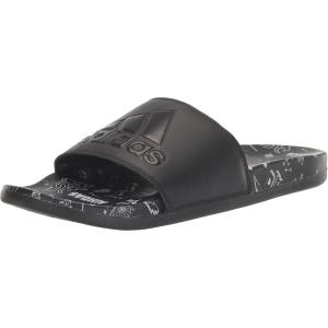 imageadidas Unisex Adult Adilette Comfort Slide SandalBlackBlackWhite 2021