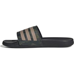 imageadidas Unisex Adult Adilette Comfort Slide SandalCarbonBlanch CargoCarbon
