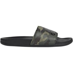 imageadidas Unisex Adult Adilette Comfort Slide SandalGreen CamoCore BlackCarbon