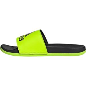 imageadidas Unisex Adult Adilette Comfort Slide SandalLucid LemonBlackBlack