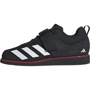 imageadidas Unisex Adult Powerlift 5 Weightlifting ShoesBlackWhitePure Ruby