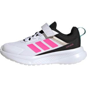 imageadidas UnisexChild Fortarun 40WhiteLucid PinkFlash Aqua