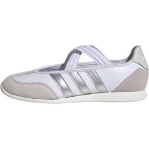 imageadidas Womens Barreda Mary Jane SneakerWhiteSilver MetallicOff White