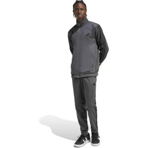 imageadidas mens Basic 3stripes Tricot Track SuitGrey