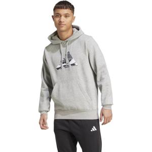imageadidas mens Camouflage Graphic HoodieMedium Grey Heather