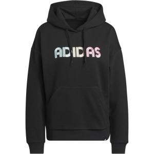 imageadidas womens Wordmark Graphic HoodieBlack