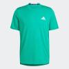 imageadidas Mens Designed 4 Movement TShirtCourt GreenWhite