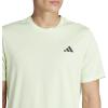 imageadidas Mens Designed 4 Movement TShirtSemi Green SparkBlack