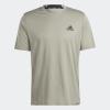 imageadidas Mens Designed 4 Movement TShirtSilver PebbleBlack