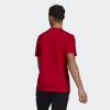 imageadidas Mens Essentials Big Logo TShirtScarletWhite
