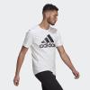 imageadidas Mens Essentials Big Logo TShirtWhiteBlack