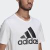 imageadidas Mens Essentials Big Logo TShirtWhiteBlack