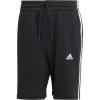imageadidas Mens Essentials Fleece 3Stripes ShortsBlack