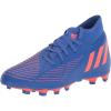 imageadidas Unisex Edge4 Flexible Ground Soccer ShoeBlueTurboBlue