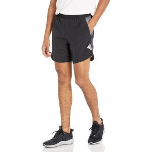 imageadidas Mens AEROREADY High Intensity Designed 4 Movement Graphic Training ShortsBlackWhite