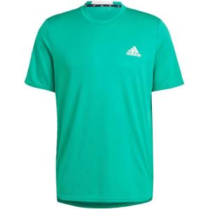 imageadidas Mens Designed 4 Movement TShirtCourt GreenWhite