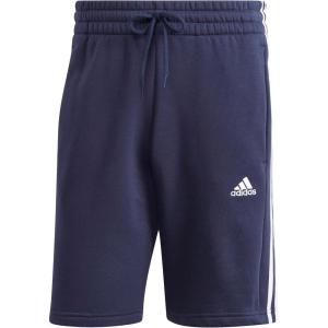 imageadidas Mens Essentials Fleece 3Stripes ShortsLegend Ink