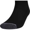 imageadidas Mens Crew Socks 3Pack  Premium Classic Cushioned LargeBlackOnix GreyWhite3s 30