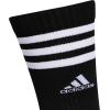 imageadidas Mens Crew Socks 3Pack  Premium Classic Cushioned LargeBlackOnix GreyWhite3s 30
