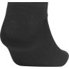 imageadidas Mens Crew Socks 3Pack  Premium Classic Cushioned LargeBlackWhiteFoundation