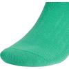 imageadidas Mens Crew Socks 3Pack  Premium Classic Cushioned LargeSemi Court GreenDark BlueWhiteClassic