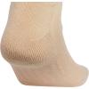 imageadidas Mens Crew Socks 3Pack  Premium Classic Cushioned LargeWarm Sandstone BeigeWhiteBlackFoundation