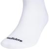 imageadidas Mens Crew Socks 3Pack  Premium Classic Cushioned LargeWhiteBlack3s 40