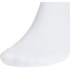 imageadidas Mens Crew Socks 3Pack  Premium Classic Cushioned LargeWhiteBlackFoundation