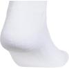 imageadidas Mens Crew Socks 3Pack  Premium Classic Cushioned LargeWhiteBlackFoundation