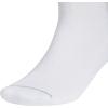 imageadidas Mens Crew Socks 3Pack  Premium Classic Cushioned LargeWhiteClear Onix GreyClassic