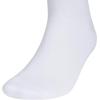imageadidas Mens Crew Socks 3Pack  Premium Classic Cushioned LargeWhiteRay BlueCool Light HeatherFoundation