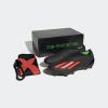 imageadidas Mens Speedportal2 Firm Ground Soccer ShoesCore BlackSolar RedSolar Green