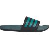 imageadidas Unisex Adult Adilette Comfort SlideBlackPure TealPreloved Teal