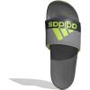 imageadidas Unisex Adult Adilette Comfort SlideGreySemi Solar SlimeSemi Solar Slime