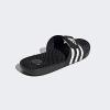 imageadidas Unisex Adult Adissage Slides SandalBlackWhiteBlack