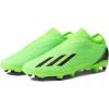 imageadidas UnisexAdult X Speedportal3 Firm Ground Soccer ShoeSolar GreenSolar RedSolar Yellow Laceless
