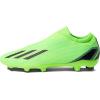 imageadidas UnisexAdult X Speedportal3 Firm Ground Soccer ShoeSolar GreenSolar RedSolar Yellow Laceless