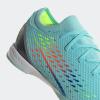 imageadidas UnisexAdult X Speedportal3 IndoorClear AquaSolar RedPower Blue