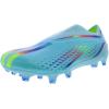 imageadidas UnisexAdult X Speedportal4 IndoorSoccer ShoeClear Aquasolar Redpower Blue