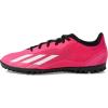 imageadidas UnisexAdult X Speedportal4 Turf Soccer ShoeTeam Shock PinkWhiteBlack