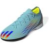 imageadidas UnisexChild X Speedportal3 Indoor Soccer ShoeClear AquaSolar RedPower Blue