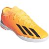 imageadidas UnisexChild X Speedportal3 Indoor Soccer ShoeSolar GoldCore BlackTeam Solar Ora