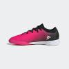 imageadidas UnisexChild X Speedportal3 Indoor Soccer ShoeTeam Shock Pink 2Zero MetCore Black