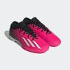 imageadidas UnisexChild X Speedportal3 Indoor Soccer ShoeTeam Shock Pink 2Zero MetCore Black