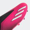 imageadidas UnisexChild X Speedportal3 Laceless Firm Ground Soccer CleatsSoccer ShoeTeam Shock PinkZero MetallicBlack