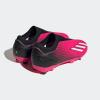 imageadidas UnisexChild X Speedportal3 Laceless Firm Ground Soccer CleatsSoccer ShoeTeam Shock PinkZero MetallicBlack