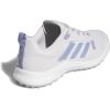 imageadidas Womens Zoysia Spikeless Golf ShoeDash GreyBlue Spark MetallicSilver Violet